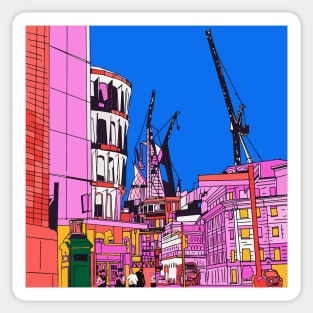 The City- London Town Sticker